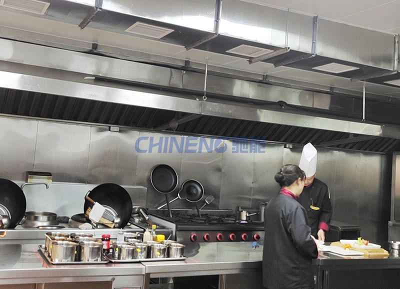 中晟卡萊頓大酒店廚房烹飪區(qū)