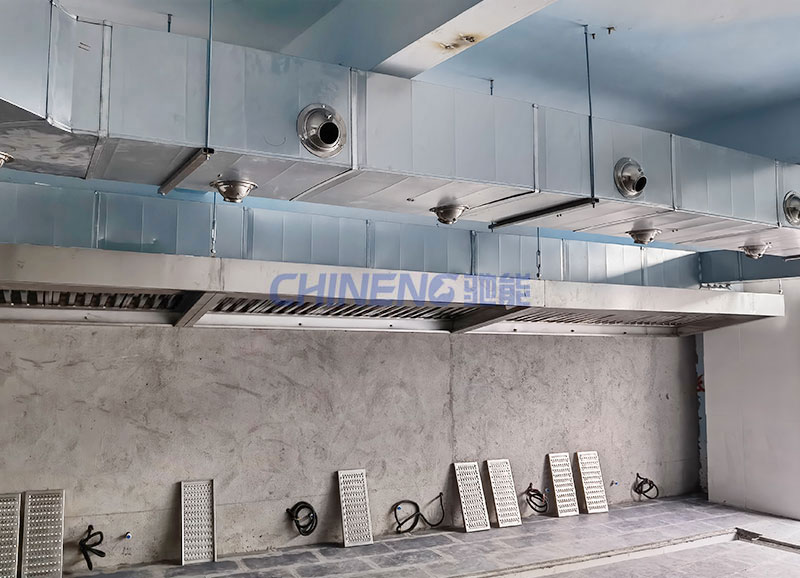 荔灣星廚餐飲廚房施工現場