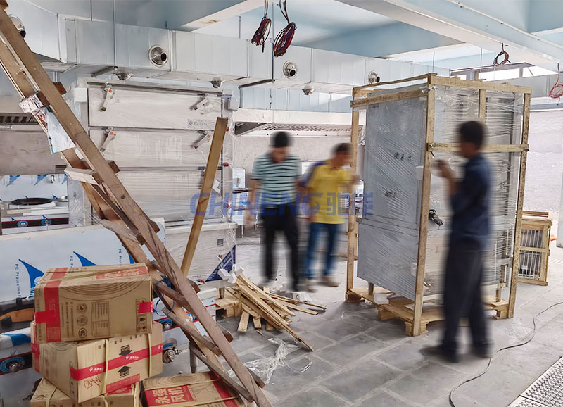 荔灣星廚餐飲廚房施工現場2