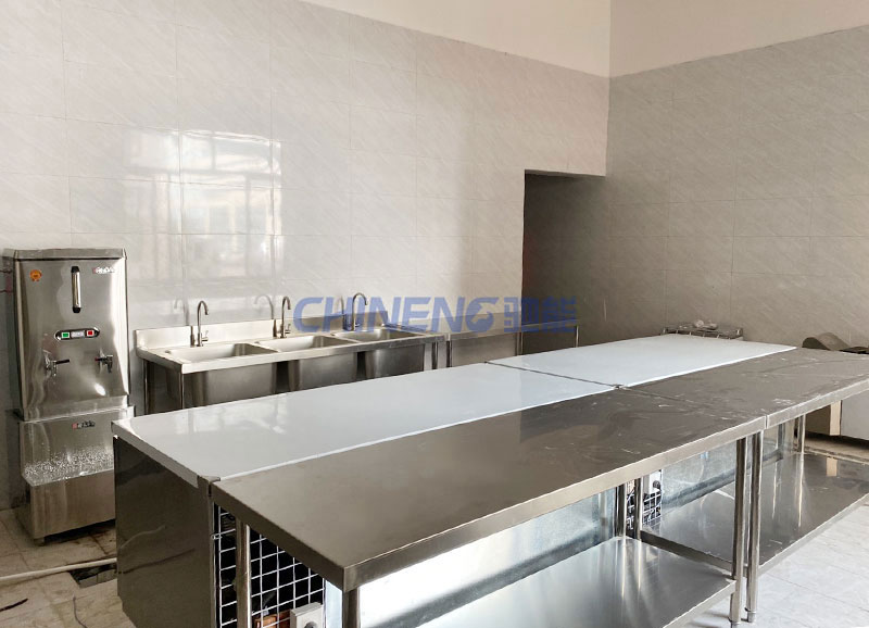 廣東賽肯戶外運動器械廚房清洗加工間
