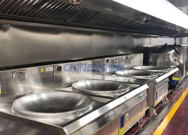 山西電力職業技術學院食堂大炒爐