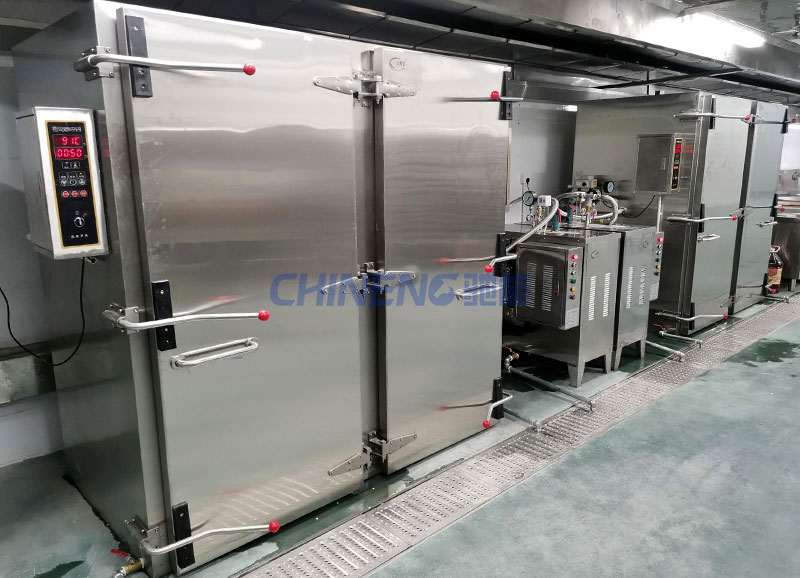 山西電力職業技術學院食堂推車蒸柜