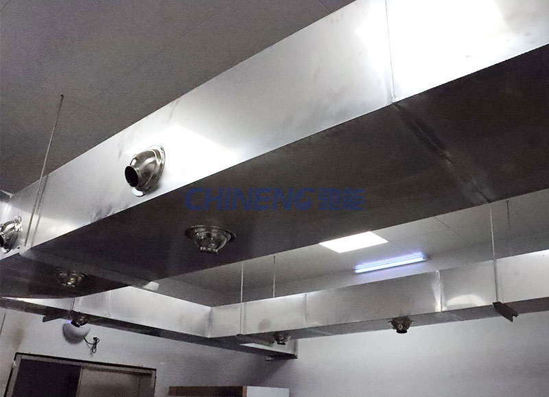 廣州新萊福員工食堂新風系統設備