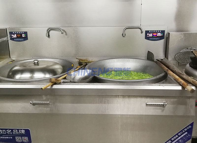 廣州北達技工學校廚房雙頭大炒