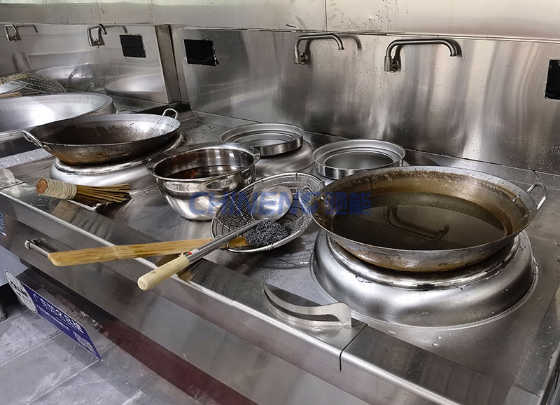 科視光學(xué)員工食堂廚房烹飪區(qū)