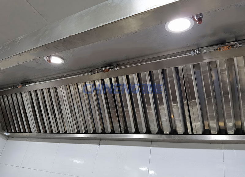 深圳南山云海肴連鎖廚房新風系統(tǒng)