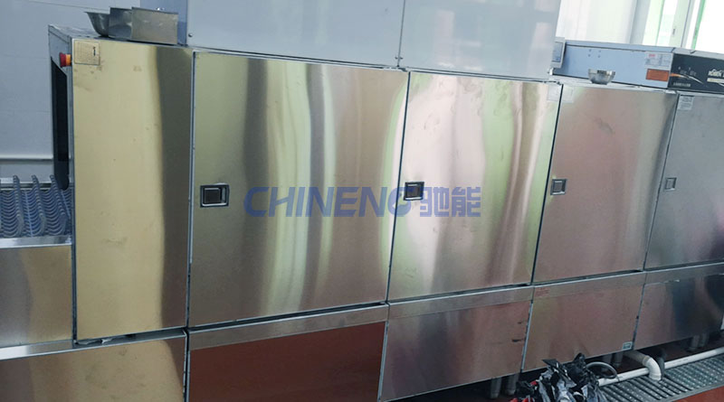 通藝實驗學校食堂洗消間