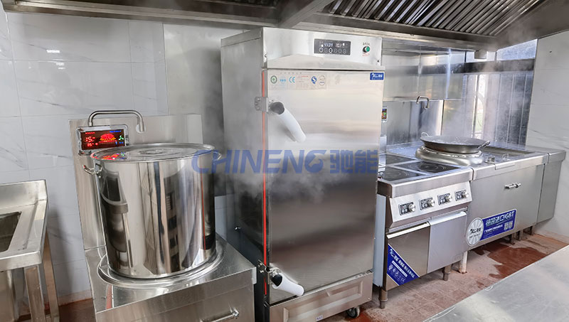 中山百盛生物科技食堂烹飪區