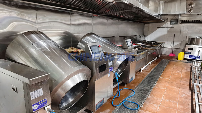 虎門捷勝小學食堂烹飪區設備