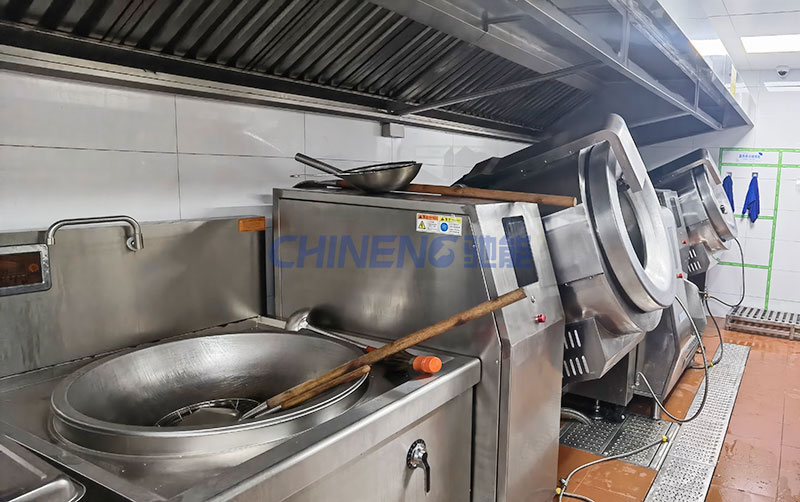 深圳開立生物醫療員工食堂烹飪區2