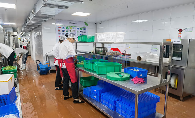 深圳開立生物醫療員工食堂加工區