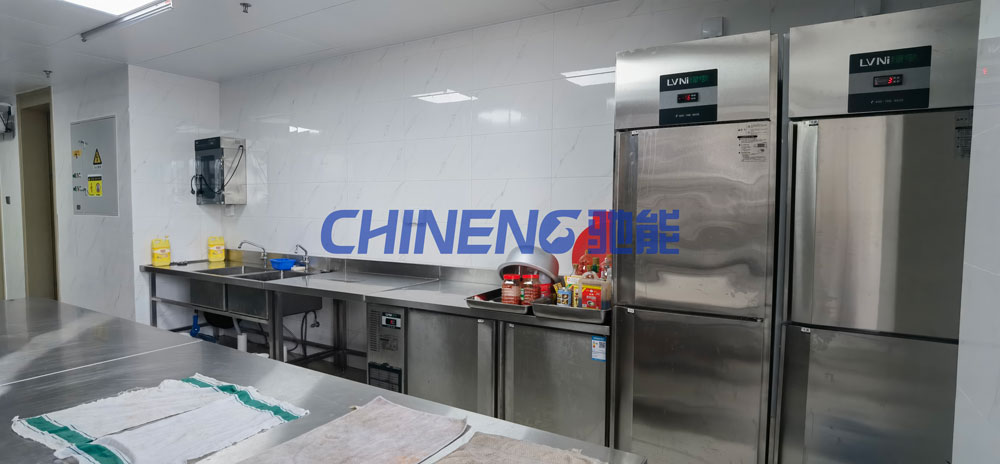 深圳貝特瑞31樓貴客接待廚房工程處理間