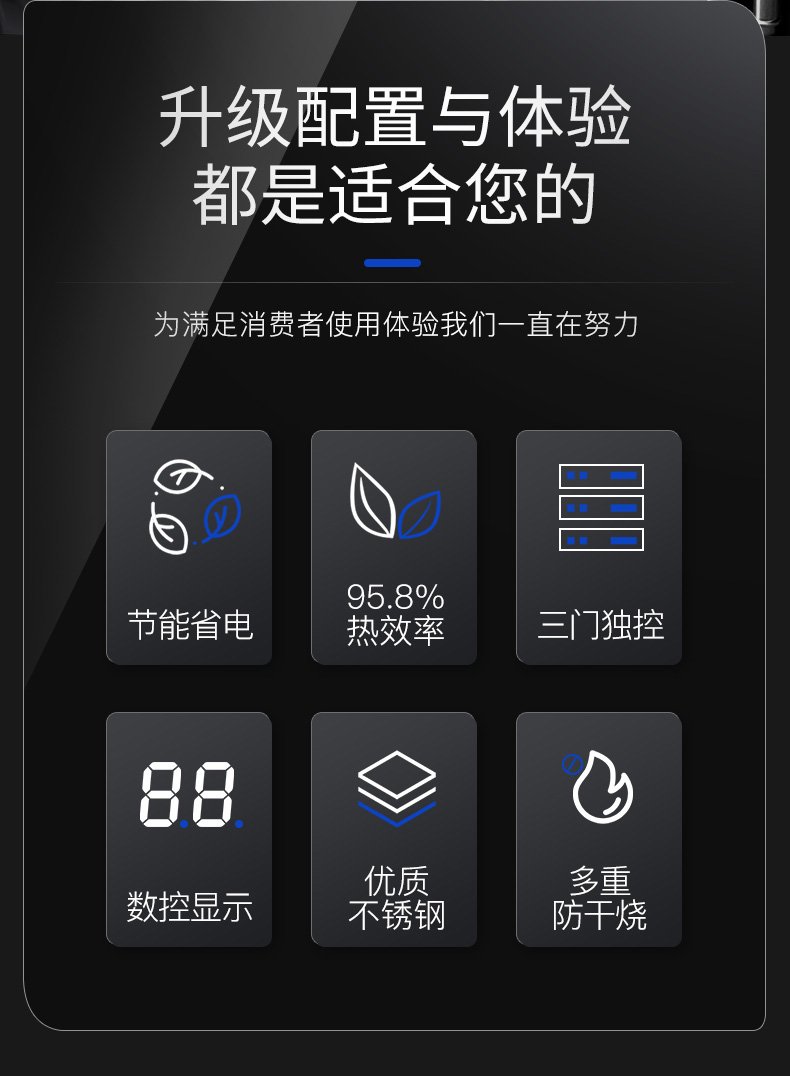 海鮮蒸柜升級(jí)配置