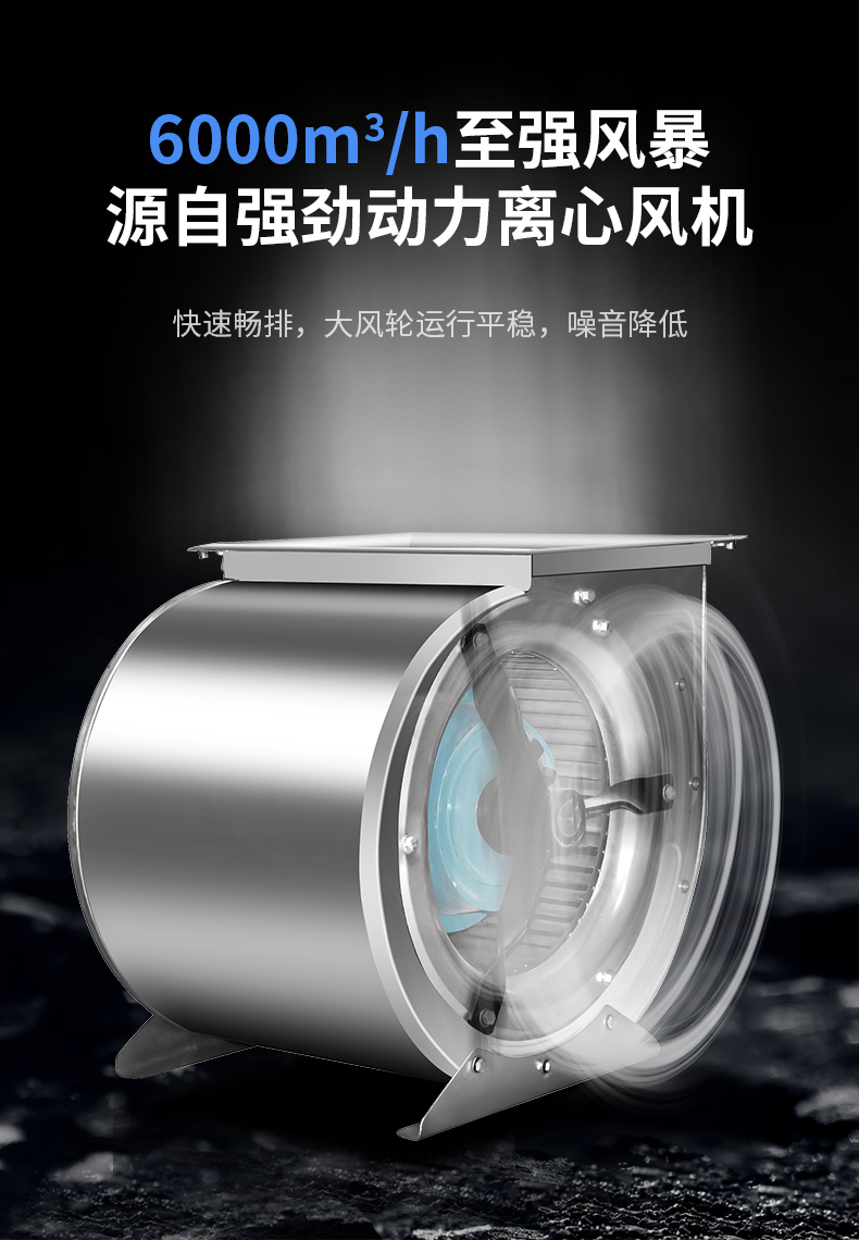 油煙凈化一體機離心風機