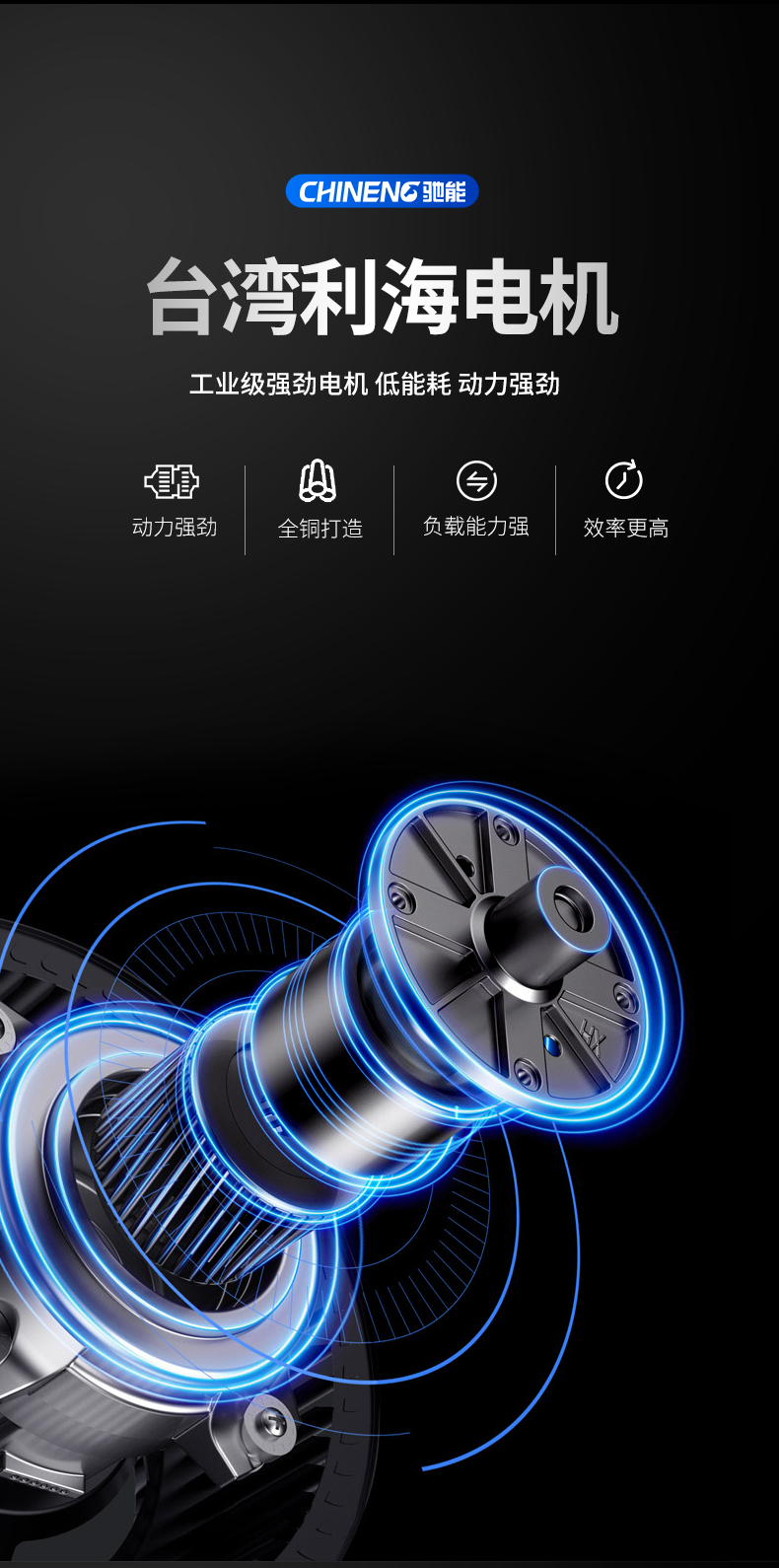 毛刷去皮機(jī)電機(jī)展示